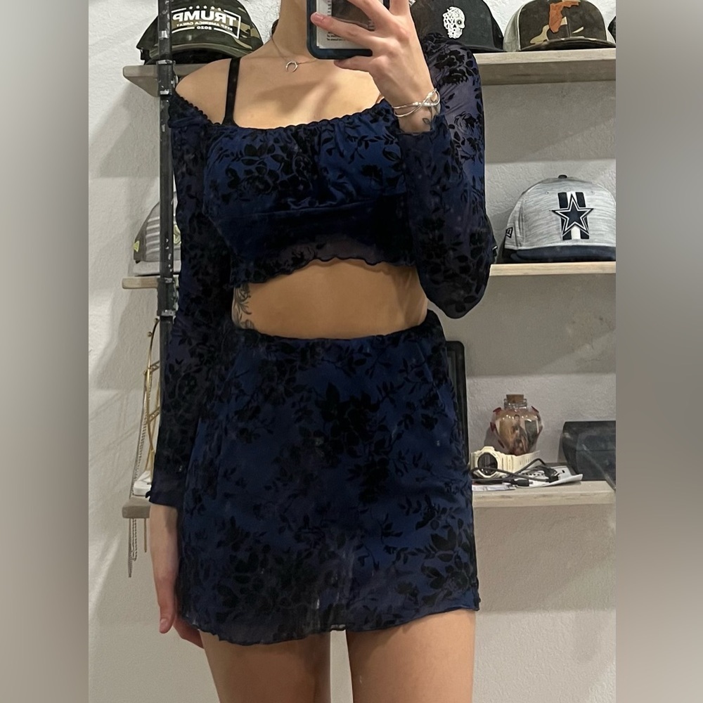 Two piece skirt & top set from SHEIN